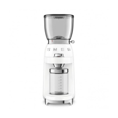 Rasnita De Cafea SMEG CGF01WHEU, Stilul Anilor 50, Alb-01