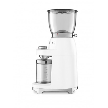 Rasnita De Cafea SMEG CGF01WHEU, Stilul Anilor 50, Alb-01