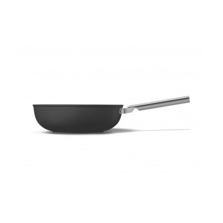 WOK SMEG CKFW3001BLM , Negru, 30 cm-01