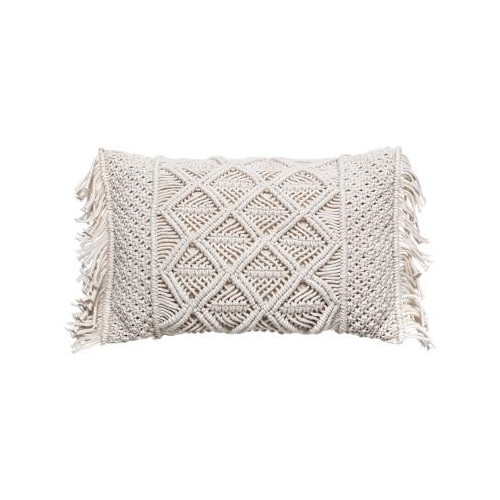 Perna Decorativa Macrame 30 X 50 cm