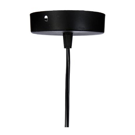 Lampa Black Metal And Wood F37,5 cm-01