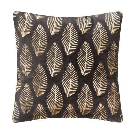 Perna Decorativa Velvet Gri Feather 40 X 40 cm-01