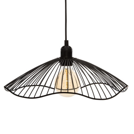 Lampa Metalica Negru D34 cm-01