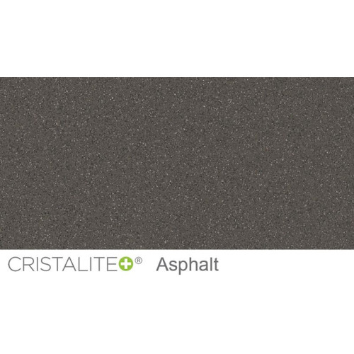 Chiuveta bucatarie Schock Formhaus D-100S Cristalite Asphalt, granit, reversibila, montare pe blat 78 x 50 cm