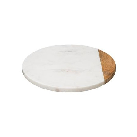 Platou Rotativ Wood Marble-01