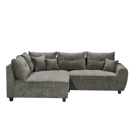 Coltar Extensibil Lena, Stanga, Gri, 248 x 87 x 176 cm-01