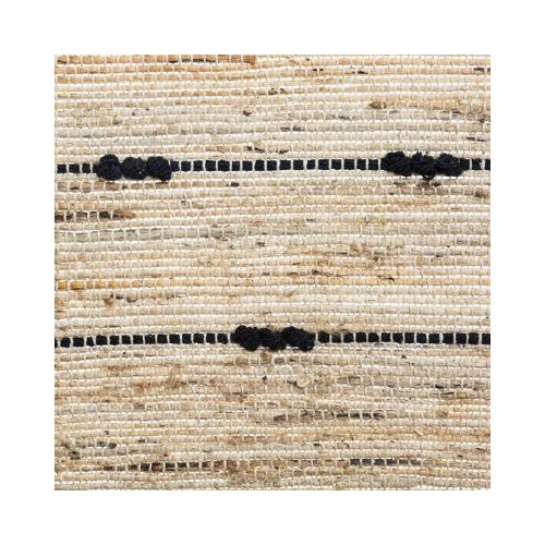 Covor Iuta Stripes Negru 60 X 90 cm-01