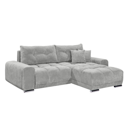 Coltar Extensibil Baku, Stanga/Dreapta, Light Grey, 93 x 186 x 264 Cm-01