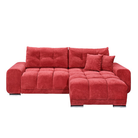 Coltar Extensibil Baku, Stanga/Dreapta, Burgundy, 93 x 186 x 264 Cm-01