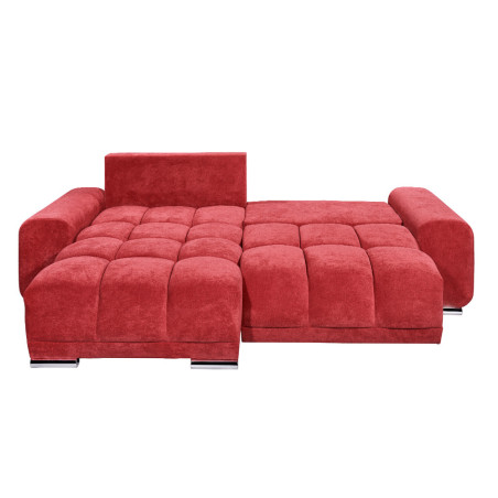 Coltar Extensibil Baku, Stanga/Dreapta, Burgundy, 93 x 186 x 264 Cm-01