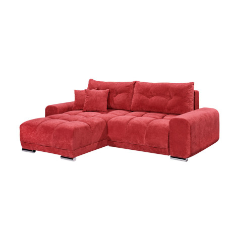 Coltar Extensibil Baku, Stanga/Dreapta, Burgundy, 93 x 186 x 264 Cm-01