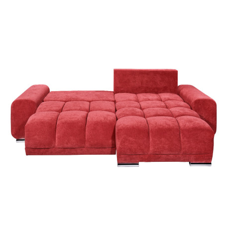 Coltar Extensibil Baku, Stanga/Dreapta, Burgundy, 93 x 186 x 264 Cm-01