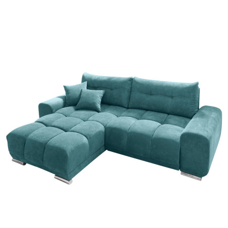 Coltar Extensibil Baku, Stanga/Dreapta, Green, 93 x 186 x 264 Cm-01