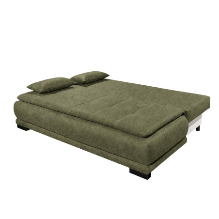 Canapea Extesibila Sofia Lux, Cu Lada, Olive, 93 x 105 x 208 Cm-01