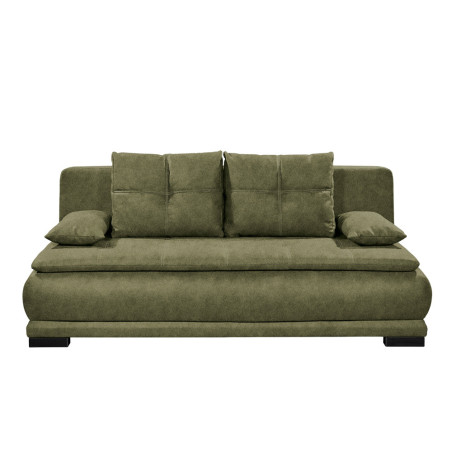 Canapea Extesibila Sofia Lux, Cu Lada, Olive, 93 x 105 x 208 Cm-01