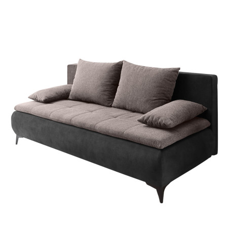 Canapea Extensibila Zita, Espresso, 202 x 94 x 104 cm-01