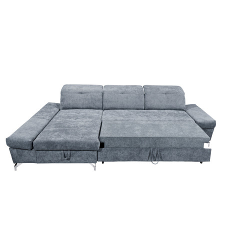 Coltar Extensibil Insula Meli, Stanga, Antracit 168 x 73 x 275 Cm-01