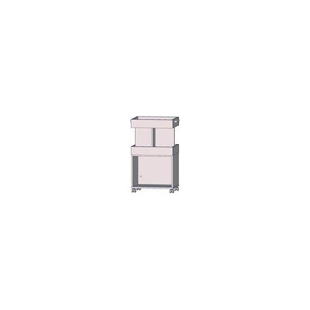 Comoda Home Bar 3 Pe Role, 50,2 x 88,5 x 41 cm-01