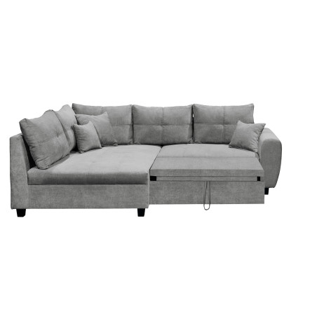 Coltar Extensibil Lena, Stanga, Gri Inchis, 248 x 87 x 176 cm-01