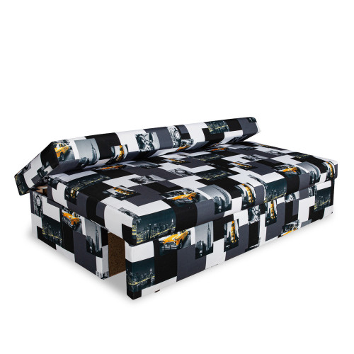 Canapea Extensibila Modulo Taxi, Multicolor, 191 x 98 x 80 Cm-01