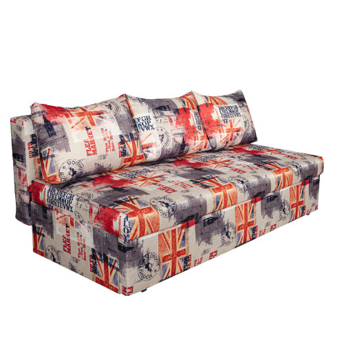 Canapea Extensibila Modulo London, Multicolor, 191 x 98 x 80 Cm-01