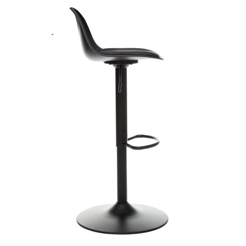 Scaun bar Ayla, Negru, 45x 103 cm