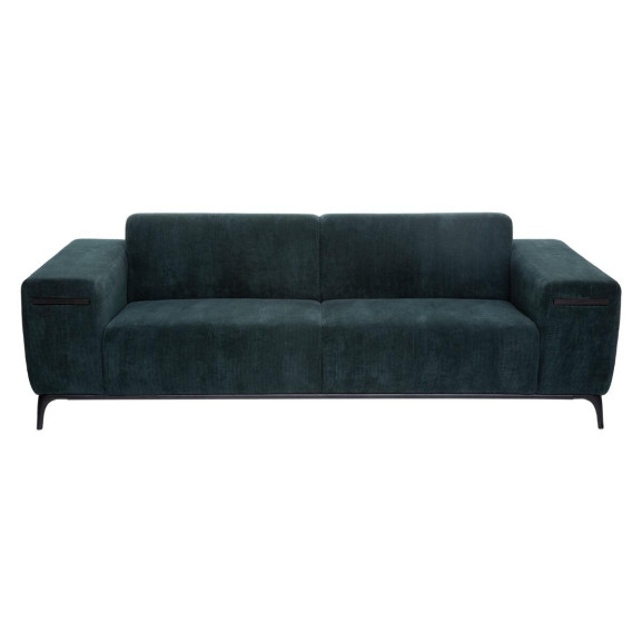 Canapea 3L Jude, Verde Velvet, 230 x 94 x 74 cm