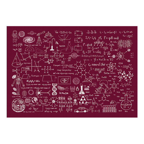 Fototapet Science Formulas