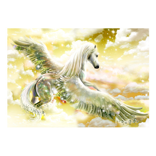 Fototapet autoadeziv Pegasus (Yellow)