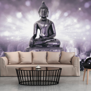 Fototapet autoadeziv Amethyst Buddha