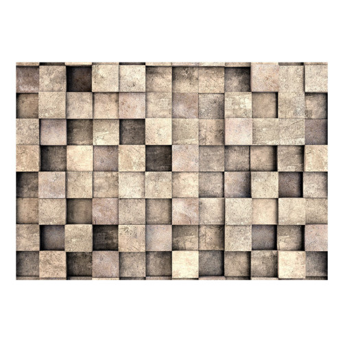 Fototapet autoadeziv Beige Squares