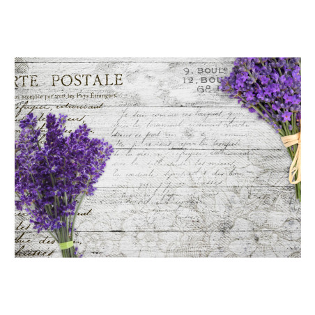 Fototapet autoadeziv Lavender postcard-01