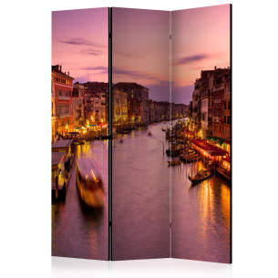 Paravan City of lovers, Venice by night [Room Dividers]