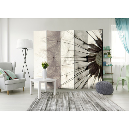 Paravan White Dandelion II 225 x 172 cm-01