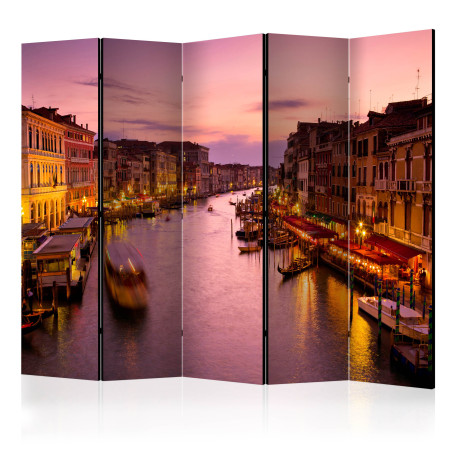 Paravan City of lovers, Venice by night II 225 x 172 cm-01