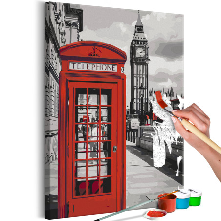 Pictatul pentru recreere Telephone Booth 40 x 60 cm-01