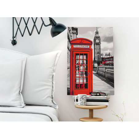 Pictatul pentru recreere Telephone Booth 40 x 60 cm-01