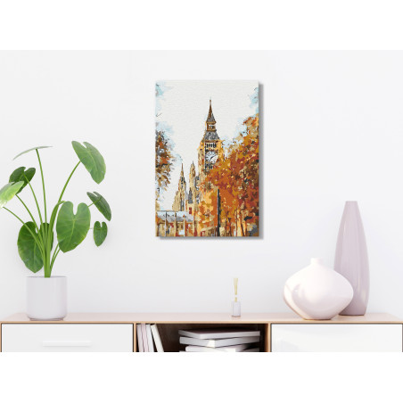 Pictatul pentru recreere Autumn in London 40 x 60 cm-01