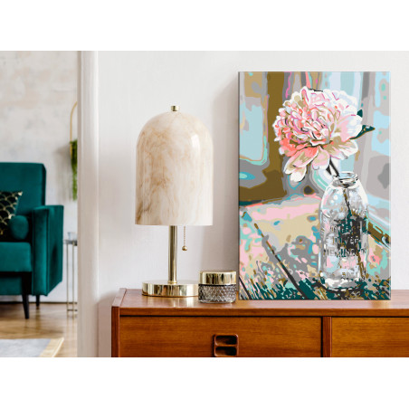 Pictatul pentru recreere Peony by the Window 40 x 60 cm-01