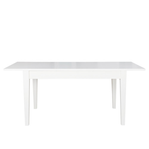 Masa Verona Bianco, Extensibila, Alb, 140/190 x 90 x 78 Cm-01