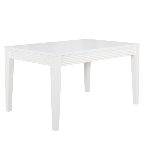 Masa Verona Bianco, Extensibila, Alb, 140/190 x 90 x 78 Cm-01