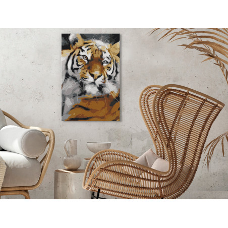 Pictatul pentru recreere Friendly Tiger 40 x 60 cm-01