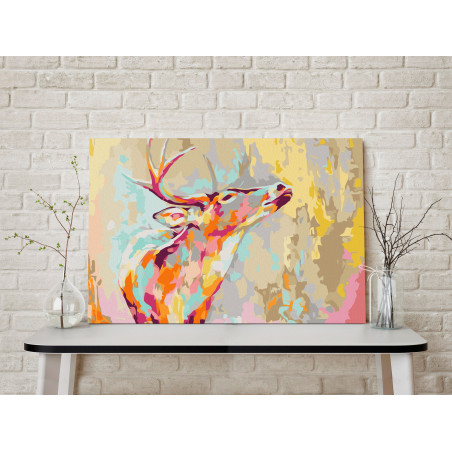 Pictatul pentru recreere Proud Deer 60 x 40 cm-01