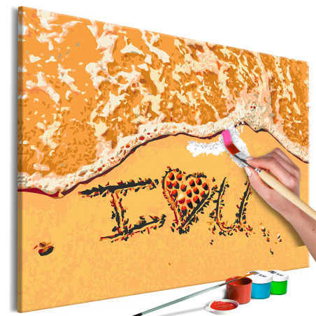 Pictatul pentru recreere Love Declaration 60 x 40 cm-01