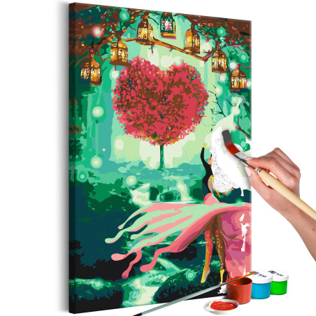 Pictatul pentru recreere Heart Tree 40 x 60 cm-01