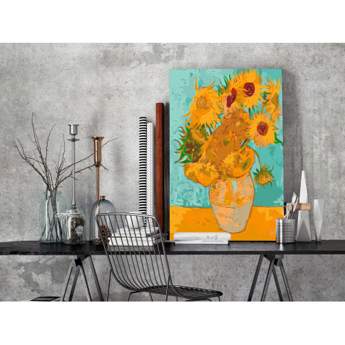 Pictatul pentru recreere Van Gogh's Sunflowers