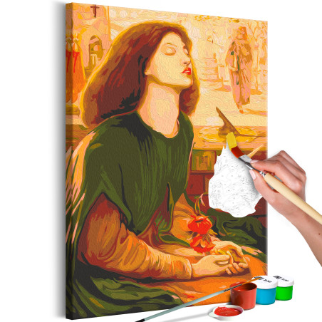 Pictatul pentru recreere Rossetti's Beata Beatrix 40 x 60 cm-01