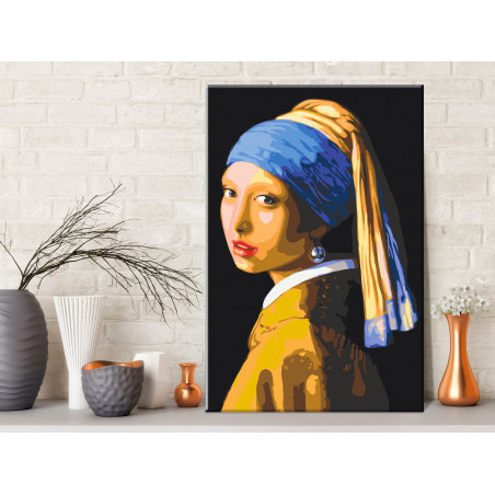 Pictatul pentru recreere Pearl Earring 40 x 60 cm-01