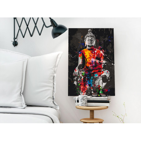 Pictatul pentru recreere Buddha in Colours 40 x 60 cm-01