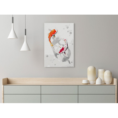 Pictatul pentru recreere Fish Dance 40 x 60 cm-01